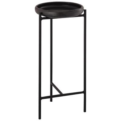 Tov Furniture Accent Tables, Accent Tables,accentSide Tables,side, Black, Terracotta, Living Room Furniture, Side Tables, 793611832299, TOV-OC18356