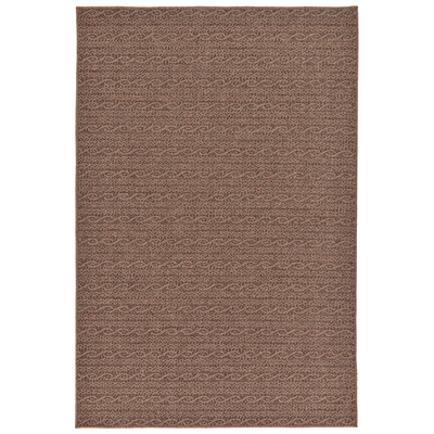Unique Loom Rugs, Brown,sable, synthetics,Olefin,polyester,polypropylene,Polyolefin,acrylic, Area Rugs,Area rugOutdoor, Octagons,Rectangular, 8x5, Brown, Machine Made; 8x5, Striped; Geometric, Polypropylene, Area Rugs, 3127223
