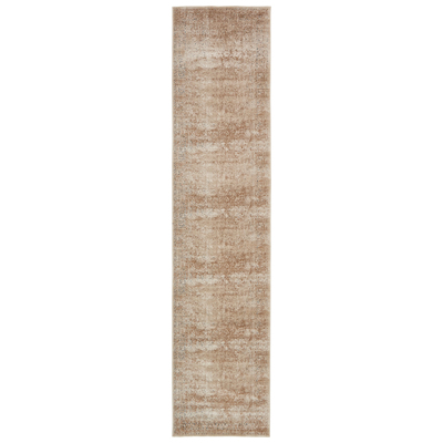 Unique Loom Rugs, Beige,Cream,beige,ivory,sand,nude, Chenille,synthetics,Olefin,polyester,polypropylene,Polyolefin,acrylic, 13x3, Beige, Machine Made; 13x3, Border; Overdyed; Carved, 85% Heatset Polypropylene and 15% Chenill