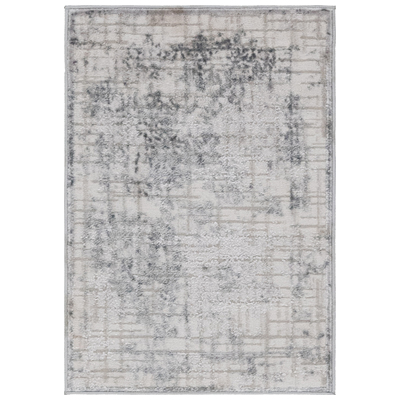 Unique Loom Rugs, Gray,Grey, Polyester,synthetics,Olefin,polyester,polypropylene,Polyolefin,acrylic, Rectangular, 3x2, Gray, Machine Made; 3x2, Overdyed; Border; Carved, 85% Polypropylene and 15% Texture Shrink Polyester, Area Rug