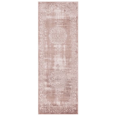Rugs Unique Loom Blackthorn Leila 75% Heatset Polypropylene and Tan/Ivory 3144532 Area Rugs Cream beige ivory sand nude Polyester synthetics Olefin po 6x2 