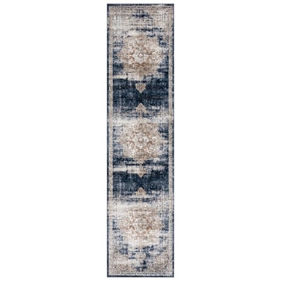 Unique Loom Rugs, Beige,Cream,beige,ivory,sand,nude, Chenille,synthetics,Olefin,polyester,polypropylene,Polyolefin,acrylic, 10x2, Beige, Machine Made; 10x2, Oriental; Border; Medallion; Overdyed; Carved, 85% Heatset Polypropylene and 15% Chenille Yar