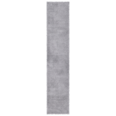 Rugs Unique Loom Davos Shag Polypropylene Sterling 3145899 Area Rugs synthetics Olefin polyester po 13x2 
