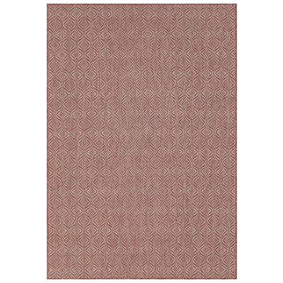 Unique Loom Rugs, Cream,beige,ivory,sand,nudeRed,Burgundy,ruby, synthetics,Olefin,polyester,polypropylene,Polyolefin,acrylic, Area Rugs,Area rugOutdoor, Octagons,Rectangular, 9x6, Rust Red/Ivory, Machine Made; 9x6, T