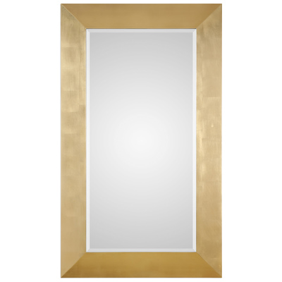 Mirrors Uttermost Chaney PINE GLASS MDF PAPER This Solid Pine Frame Features Mirrors 09324 792977093245 Gold Mirror Gold Horizontal and Vertical Horizo 