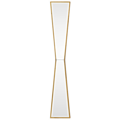 Mirrors Uttermost Corbata MDF MIRROR This Bow Tie Design Features A Mirrors 09381 792977093818 Bowtie Shaped Gold Mirror Gold Horizontal and Vertical Horizo 