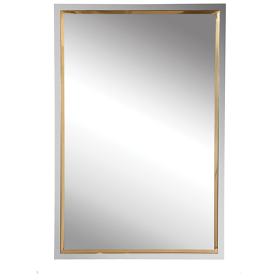Mirrors Uttermost Locke STAINLESS STEEL MDF GLASS Contemporary In Style This Si Mirrors 09652 792977096529 Chrome Vanity Mirror Gold Horizontal and Vertical Horizo 