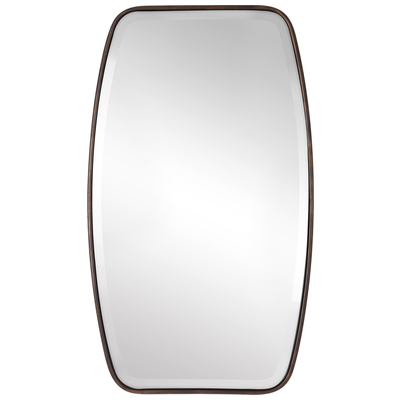 Mirrors Uttermost Canillo MDF MIRROR METAL This Shaped Mirror Frame Is Fo Mirrors 09756 792977097564 Bronze Mirror Round Horizontal and Vertical Horizo 