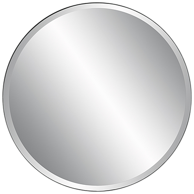 Mirrors Uttermost Cerelia Iron mirror Showcasing A Clean Modern Look Mirrors 09763 792977097632 Black Round Mirror Round 