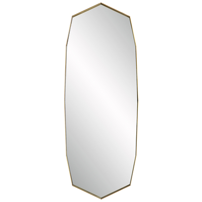 Mirrors Uttermost Vault STAINLESS STEEL MDF GLASS Displaying A Contemporary Feel Mirrors 09764 792977097649 Oversized Angular Mirror Horizontal and Vertical Horizo 