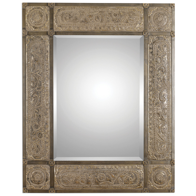 Mirrors Uttermost Harvest Serenity Metal & Pu Heavily Distressed Golden-cham Mirrors 11602 B 792977116029 Large Distressed Champagne Mir BlackebonyGoldRedBurgundyruby Horizontal and Vertical Horizo 