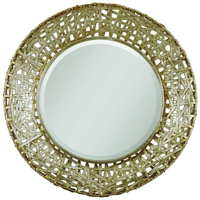 Mirrors Uttermost Alita GLASS IRON MDF Antiqued Silver Champagne With Mirrors 11603 B 792977116036 Modern Round Sunburst Mirrors BlackebonySilver Round Sunburst 
