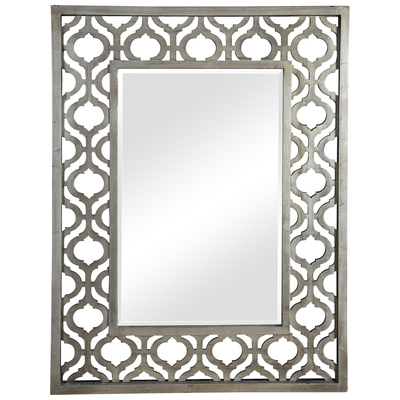 Mirrors Uttermost Sorbolo MDF Frame Features A Decorative De Mirrors 13863 792977138632 Silver Mirrors BlackebonySilver Horizontal and Vertical Horizo Complete Vanity Sets 