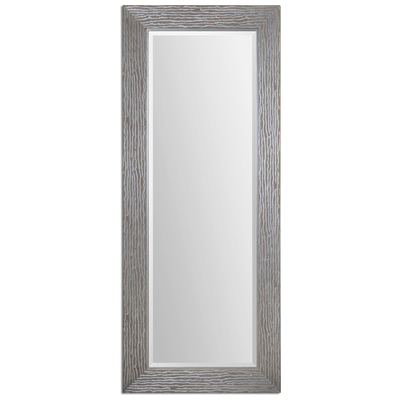 Mirrors Uttermost Amadeus FIR Metallic Silver Finish With A Mirrors 14474 792977144749 Large Silver Mirrors GrayGreySilver Horizontal and Vertical Horizo Complete Vanity Sets 