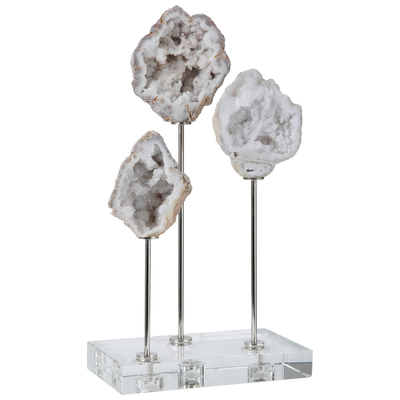 Desk Accessories Uttermost Cyrene Steel&marble&crystal Elegant Natural Stones Are Set Accessories 17710 792977177105 Table Top Accessories 