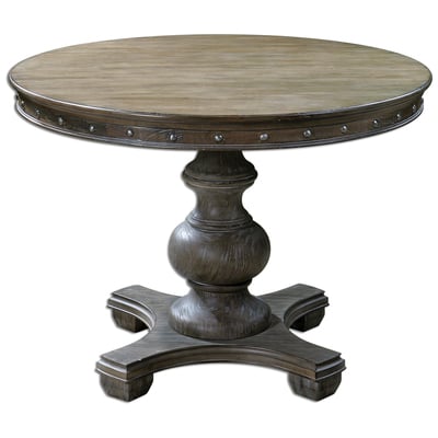 Accent Tables Uttermost Sylvana WOOD MDF A Light Gray Wash Softens The Accent Furniture 24390 792977243909 Accent & End Tables GrayGreySilver Wooden Tables wood mahogany te Complete Vanity Sets 