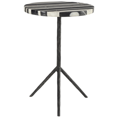 Uttermost Accent Tables, black, ebony, Whitesnow, Metal Tables,metal,aluminum,ironAccent Tables,accent, IRON,MARBLE,PLYWOOD, Accent Furniture, Accent & End Tables, 792977249802, 24980
