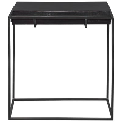 Accent Tables Uttermost Telone IRON ALUMINUM With Modern Minimalist Styling Accent Furniture 25106 792977251065 Accent & End Tables Metal Tables metal aluminum ir 