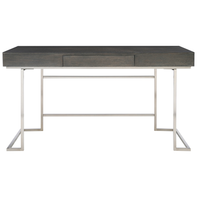 Uttermost Desks, MDF,Metal,Aluminum,Stainless Steel,Iron,Steel, MDF,OAK VENEER,STEEL, Accent Furniture, Desk, 792977253809, 25380,Small Desk (less than 40 in.)