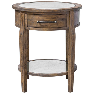 Uttermost Accent Tables, GrayGrey, Metal Tables,metal,aluminum,ironMirror Tables,MirrorWooden Tables,wood,mahogany,teak,pine,walnutAccent Tables,accentLamp Tables,Lamp, JAVAWOOD WITH MDF & PLYWOOD CARB PHASE 2 AND ANTIQUE MIRROR, Accent Furniture, Ac