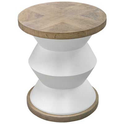 Accent Tables Uttermost Spool MIXED WOOD WITH TSCA TITLE VI This Modern Side Table Showcas Accent Furniture 25488 792977254882 Accent & End Tables Wooden Tables wood mahogany te 