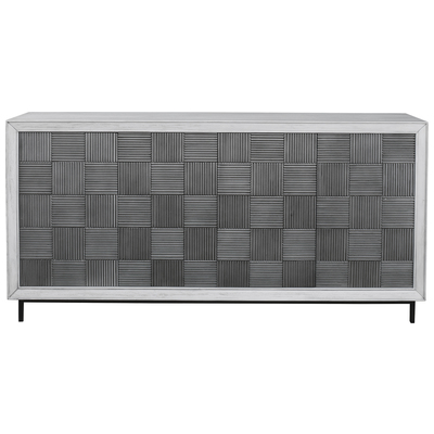 Chests and Cabinets Uttermost Checkerboard MAHOGANY WOOD WITH TSCA TITLE The Perfect Storage Cabinet Or Accent Furniture 25489 792977254899 Chests & Cabinets Mahogany Solid MahoganyMetal B Black Gray Grey SilverMahogany 