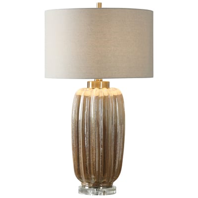 Uttermost Table Lamps, Brown,sableCream,beige,ivory,sand,nudeGold, TABLE, Blown Glass, Crystal,Cement, Linen, Metal,Ceramic,Cork, Glass,Crystal,Fabric,Faux Alabaster Composite, Metal,Glass,Hand-formed Glass,