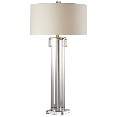 Uttermost Table Lamps, White,snow, Acrylic,Blown Glass, Crystal,Cement, Linen, Metal,Cork, Glass,Crystal,Fabric,Faux Alabaster Composite, Metal,Glass,Hand-formed Glass, Metal,Handmade Ceramic, CrystalIron,Alumin