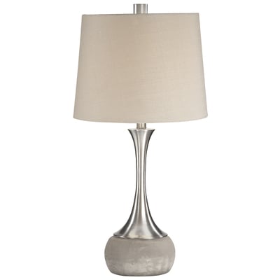 Uttermost Table Lamps, Gray,Grey, Blown Glass, Crystal,Cement, Linen, Metal,Concrete,Cork, Glass,Crystal,Fabric,Faux Alabaster Composite, Metal,Glass,Hand-formed Glass, Metal,Handmade Ceramic, CrystalIron,Alumin