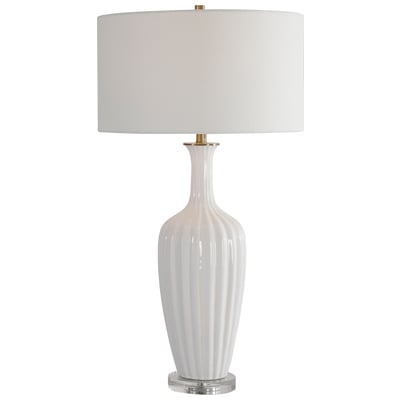 Uttermost Table Lamps, White,snow, TABLE,Traditional, Blown Glass, Crystal,Brass,Cement, Linen, Metal,Ceramic,Cork, Glass,Crystal,Fabric,Faux Alabaster Composite, Metal,Glass,Hand-formed Glass, Metal,Handmade Ceramic, CrystalIron,Aluminum,Cast Iron,C
