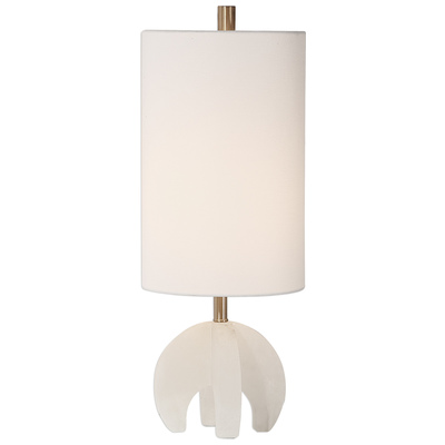 Uttermost Table Lamps, White,snow, Buffet, Alabaster,Blown Glass, Crystal,Brass,Cement, Linen, Metal,Cork, Glass,Crystal,Fabric,Faux Alabaster Composite, Metal,Glass,Hand-formed Glass, Metal,Handmade Ceramic, CrystalIron,Aluminum,Cast Iron,Casting Ir