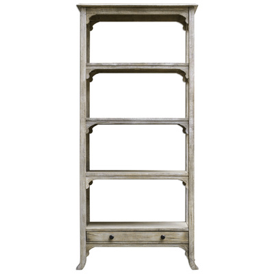 Shelves and Bookcases Uttermost Bridgely MANGO WOOD WITH MDF CARB PHASE Plantation-grown Mango Wood Ma Accent Furniture 25661 792977256619 Etageres Whitesnow Etagere Complete Vanity Sets 