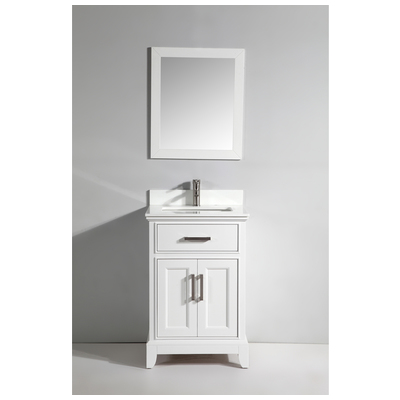 Bathroom Vanities Vanity Art White VA1024W 728028403503 Single Sink Vanities Under 30 With Top and Sink 25 