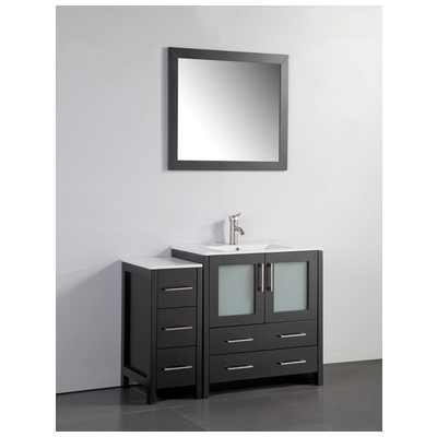 Bathroom Vanities Vanity Art Espresso VA3030-42E 728028403657 Single Sink Vanities 40-50 25 