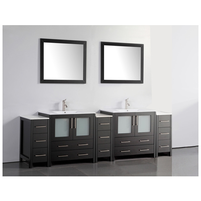 Bathroom Vanities Vanity Art Espresso VA3030-96E 728028403060 Double Sink Vanities Over 90 25 