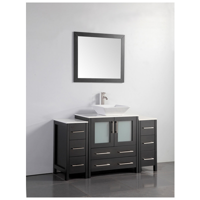 Bathroom Vanities Vanity Art Espresso VA3130-54E Single Sink Vanities 50-70 25 