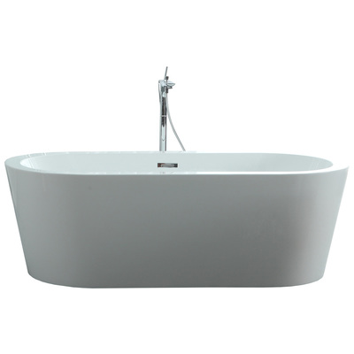 Free Standing Bath Tubs Virtu Serenity Freestanding VTU-1259 840166157503 Bathtub 
