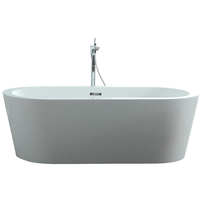 Free Standing Bath Tubs Virtu Serenity Freestanding VTU-1263 840166157510 Bathtub 