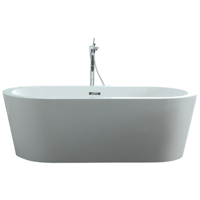 Free Standing Bath Tubs Virtu Serenity Freestanding VTU-1267 840166157626 Bathtub 