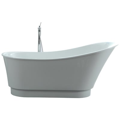 Free Standing Bath Tubs Virtu Serenity Freestanding VTU-1467 840166157534 Bathtub 