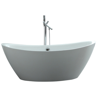 Free Standing Bath Tubs Virtu Serenity Freestanding VTU-1571 840166157541 Bathtub 