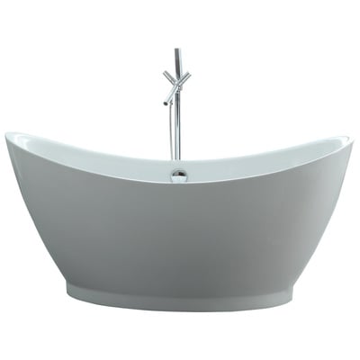 Free Standing Bath Tubs Virtu Serenity Freestanding VTU-1667 840166157558 Bathtub 