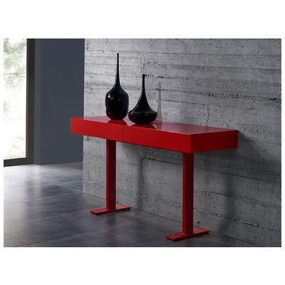 WhiteLine Accent Tables, Accent Tables,accentConsole, Occasional, 696576751226, CO1646-RED