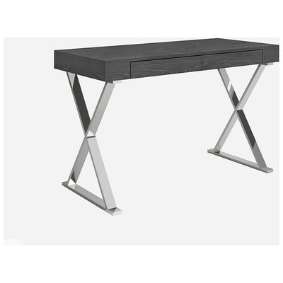 WhiteLine Desks, Metal,Aluminum,Stainless Steel,Iron,Steel, Office, 696576750441, DK1205L-GRY,Medium Desk (40 - 60 in.)