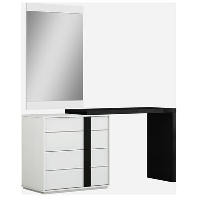 WhiteLine Bedroom Chests and Dressers, Over 50 in.,Under 30 in., Over 60 in.,, 20 - 30 in.,Over 30 in.,, Bedroom, 696576750403, DR1617X-BLK,30 - 50 in.,40 - 60 in.,Under 20 in.