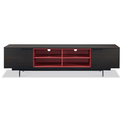 WhiteLine TV Stands-Entertainment Centers, Red,Burgundy,ruby, Occasional, 696576749261, EC1611-WNG,Long (over 67 in)