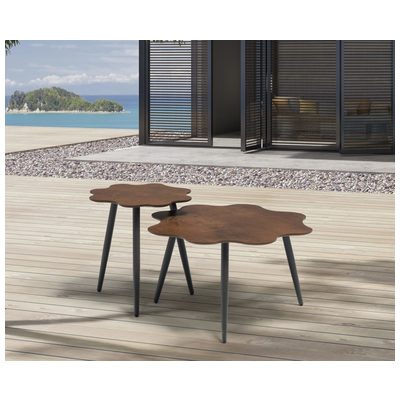 Accent Tables WhiteLine ST1730S 696576752360 Patio Accent Tables accentSide Table 