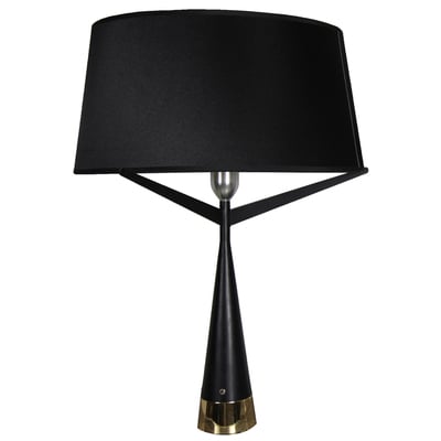 WhiteLine Table Lamps, Black,ebony, TABLE, Blown Glass, Crystal,Cement, Linen, Metal,Cork, Glass,Crystal,Fabric,Faux Alabaster Composite, Metal,Glass,Hand-formed Glass, Metal,Handmade Ceramic, CrystalIron,Aluminum,Cast Iron,Casting Iron,Metal,Painted