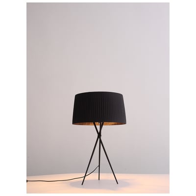 WhiteLine Table Lamps, Black,ebony, TABLE, Blown Glass, Crystal,Cement, Linen, Metal,Cork, Glass,Crystal,Fabric,Faux Alabaster Composite, Metal,Glass,Hand-formed Glass, Metal,Handmade Ceramic, CrystalIron,Alumin