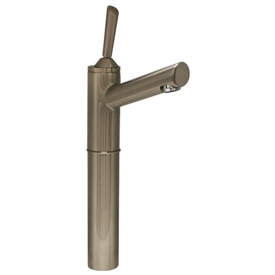 Bathroom Faucets Whitehaus Centurion Brass Brushed Nickel Bathroom 3-3344-BN 848130020853 Faucet Single Hole Bathroom Single Hole Single 